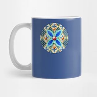 Elizabethan Folkloric Blossoms Mug